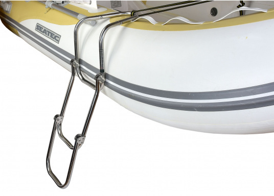 Opvouwbare  RVS 3-traps zwemtrap