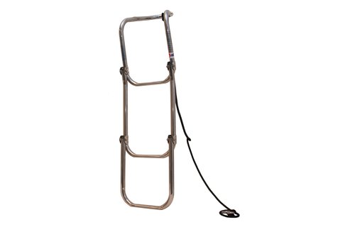Opvouwbare  RVS 3-traps zwemtrap