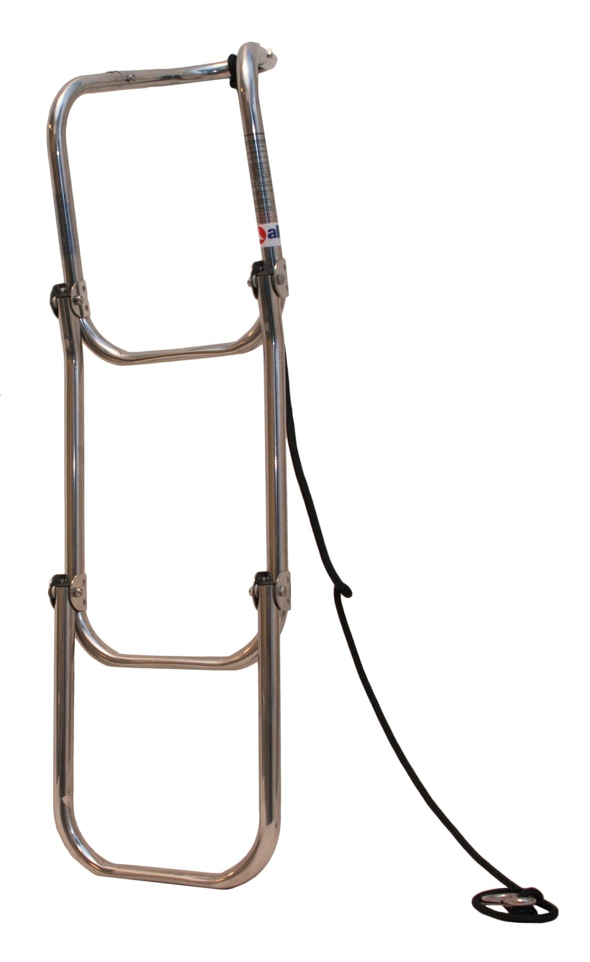Opvouwbare  RVS 3-traps zwemtrap