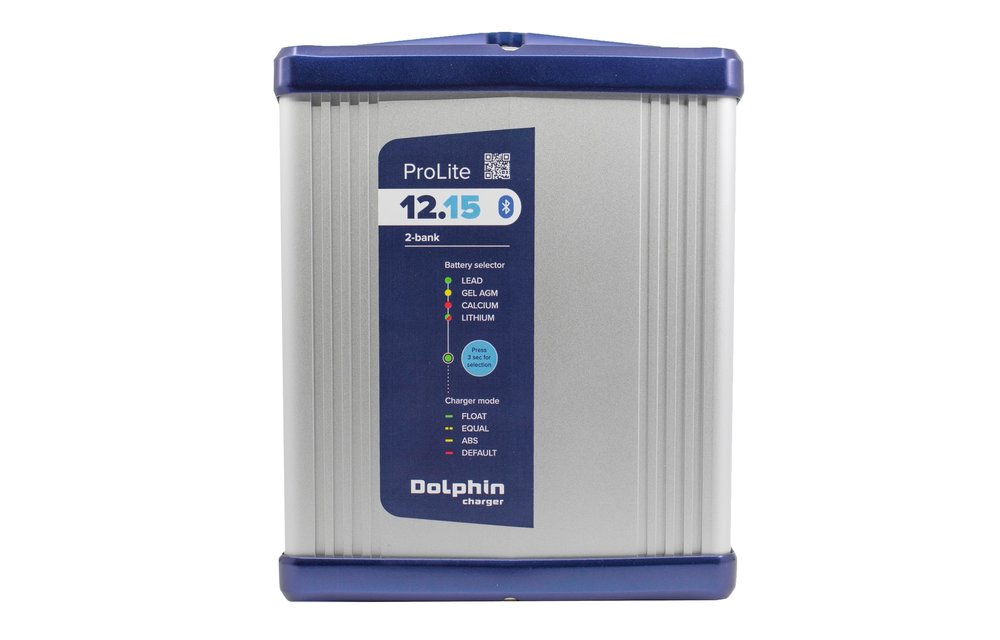 Allpa Dolphin Prolite acculader IP65 12V 15A 2x out