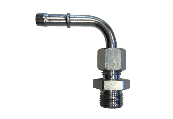 Racor Aansluitpilaar 90°  Ø10mm  M16x1-1/2  met 3/8 adapter  voor art. 079021