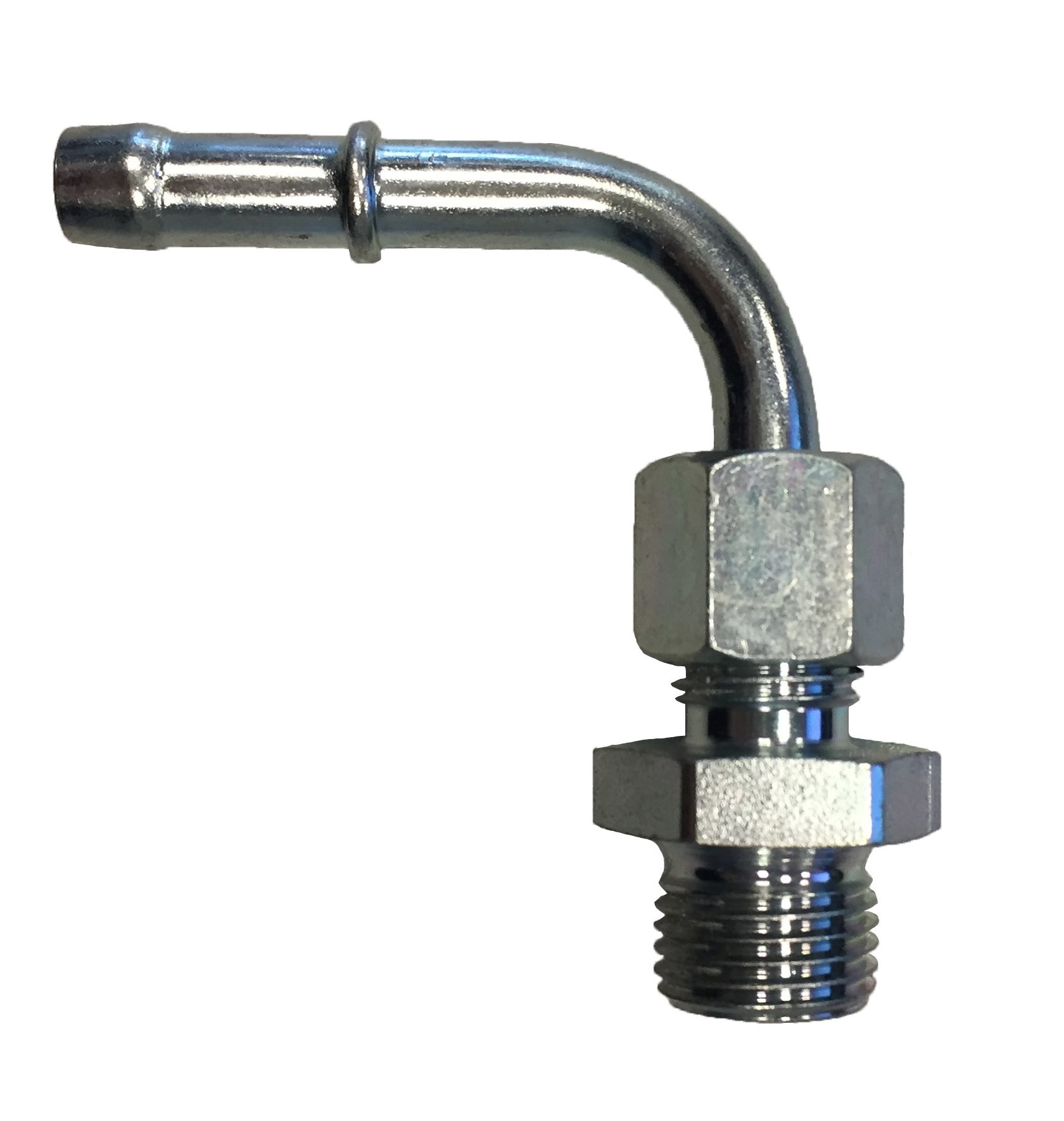 Racor Aansluitpilaar 90°  Ø10mm  M16x1-1/2  met 3/8 adapter  voor art. 079021