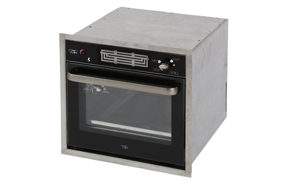 Allpa RVS gasoven en grill