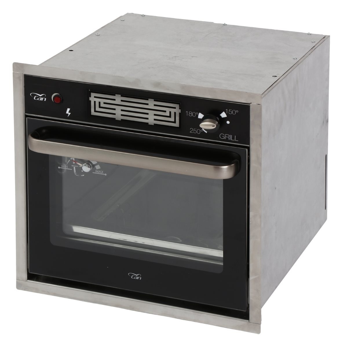 Allpa RVS gasoven en grill