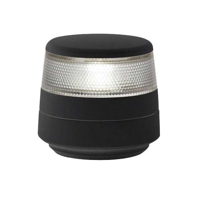 Hella wit rondschijnend toplicht NAVILED  360° BSH - zwart huis compact