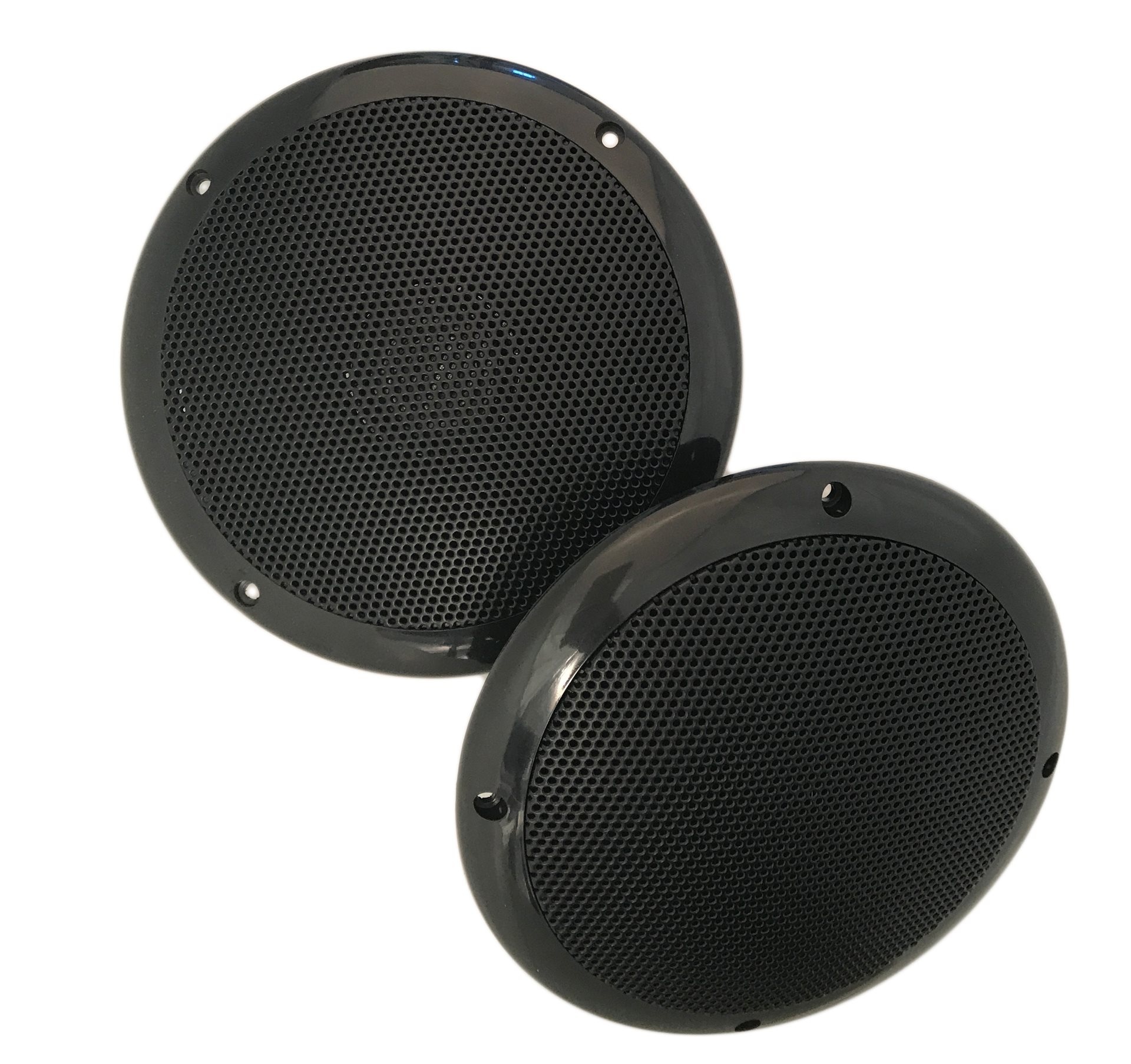 Allpa Waterbestendige luidsprekerset  60W  2-weg  gatmaat Ø120mm  zwart