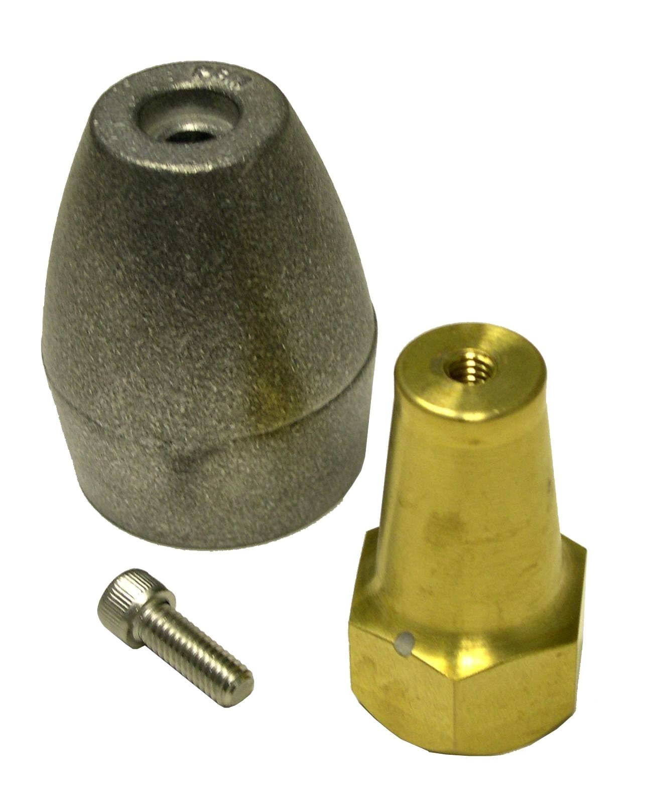 Allpa Aluminium Anode kit Navalloy Bravo 3 Retrofit