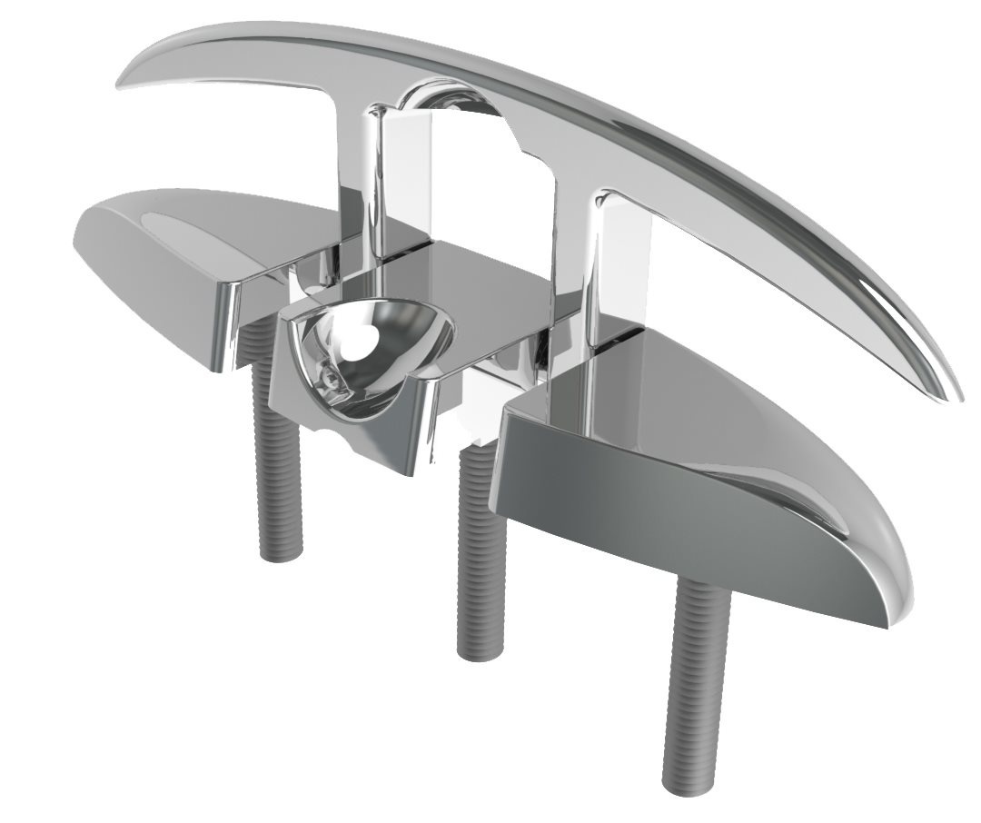 Allpa RVS Klapbare klamp L=203 2mm