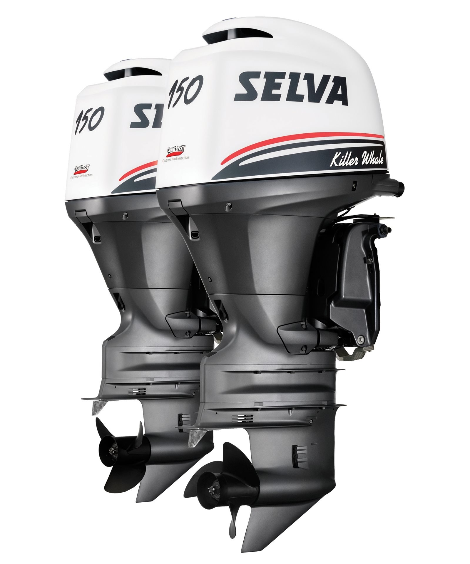 Selva Buitenboordmotoren 2x Killer Whale 150EFI-16V  E.ST.L.PT.  2x 150pk