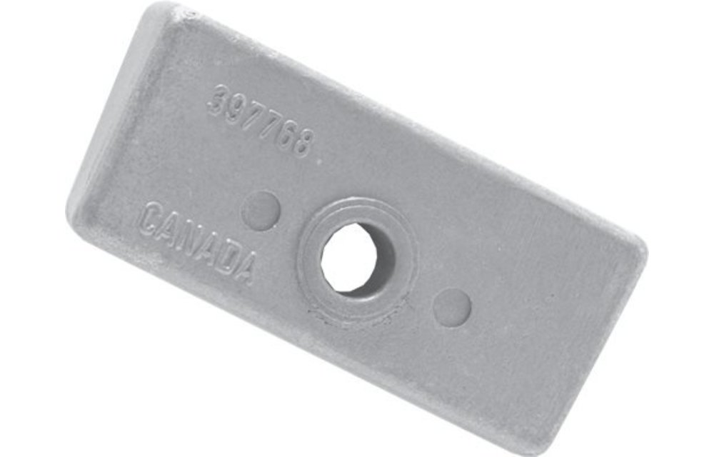 Allpa Zinkanode OMC / Johnson / Evinrude Block (OEM 397768)