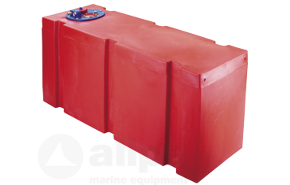Allpa Kunststof inbouw brandstoftank 140l  1100x400x400mm met flensplaat