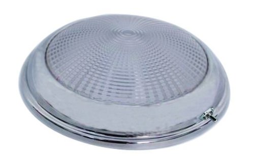 Allpa RVS LED-plafondlamp  opbouw  12V/1 7W  LED 1x3W  H34mm  warm white