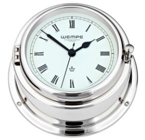Wempe - Quartzklok Bremen II Romeins | Chroom