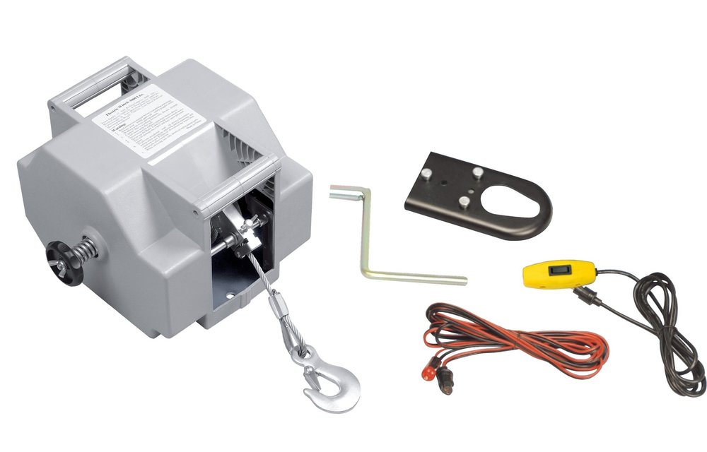 Allpa Elektrische trailerlier 12V Max. 50A Inclusief afstandsbediening
