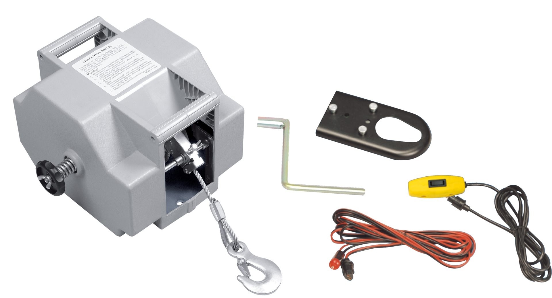 Allpa Elektrische trailerlier 12V Max. 50A Inclusief afstandsbediening