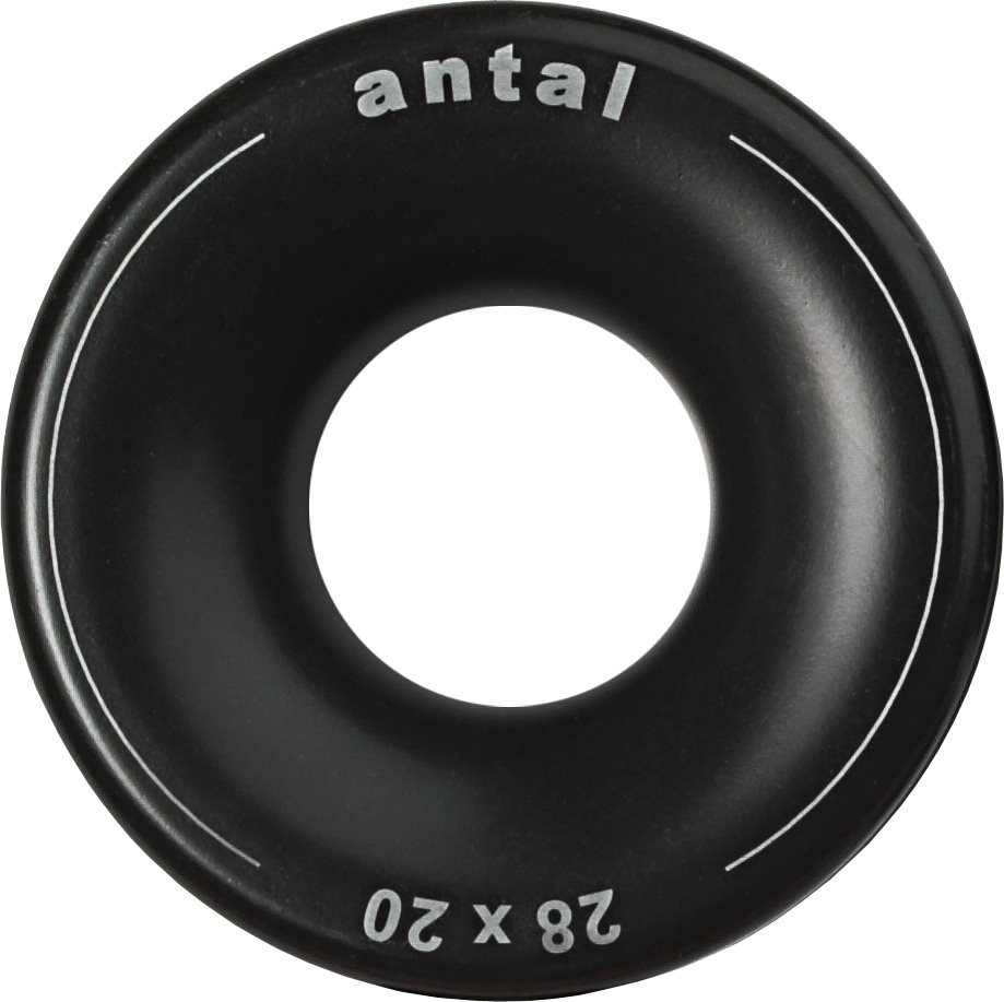 Antal Aluminium low friction ring  D1=28mm  D2=70mm  Ø=20mm  T=31mm  SWL 6400kg