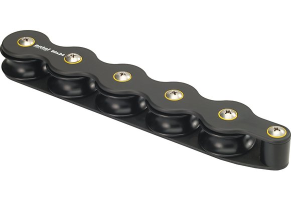 Antal Aluminium organizer  5-schijfs  D=50mm  P=52mm  Lijn Ø16mm  L=289mm  SWL 800kg