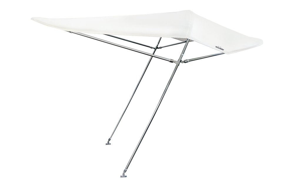 Zonnetent type Aria 215 x 215 x 122cm | Wit; buisØ 25mm