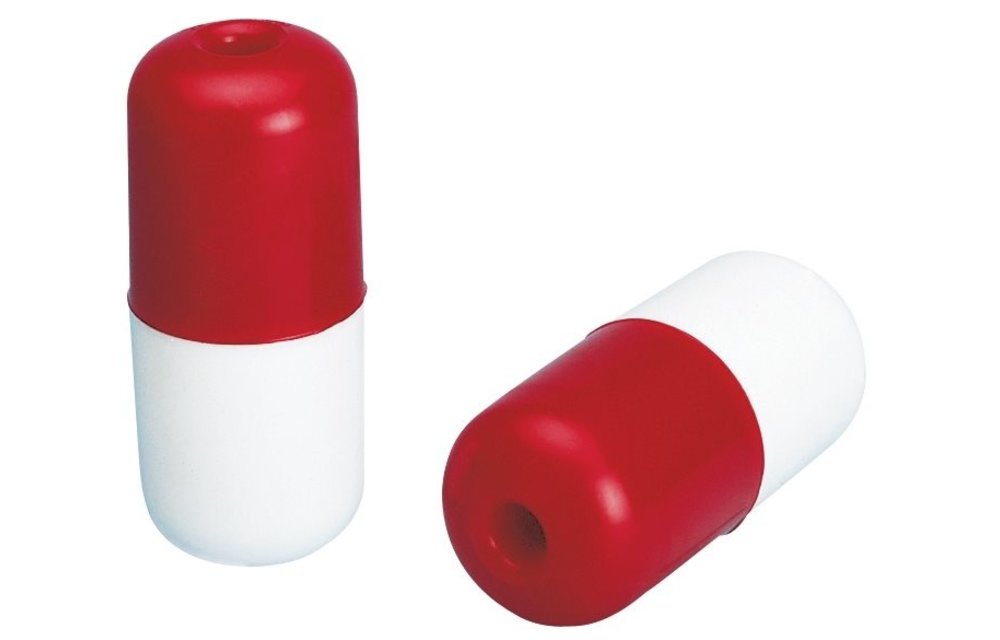Allpa Kunststof Lijndrijver gat Ø13mm 140x60mm rood/wit