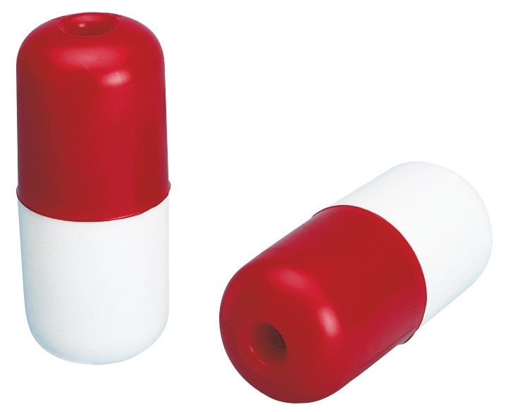 Allpa Kunststof Lijndrijver gat Ø13mm 140x60mm rood/wit
