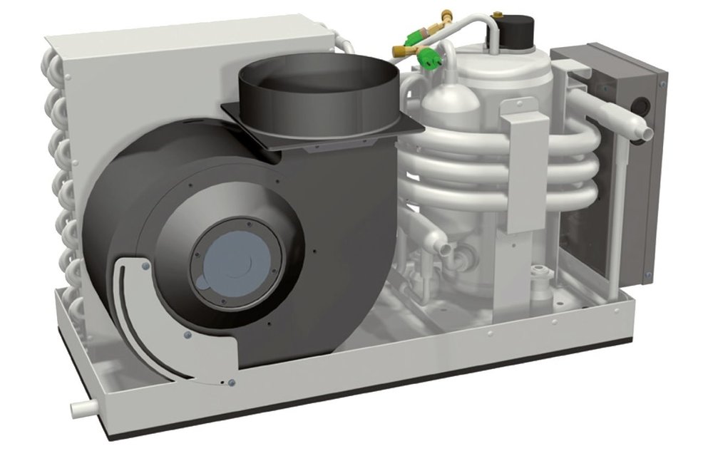 Marine Air Conditioning Model 16000 - Complete Set - met dubbele uitstroomopening *