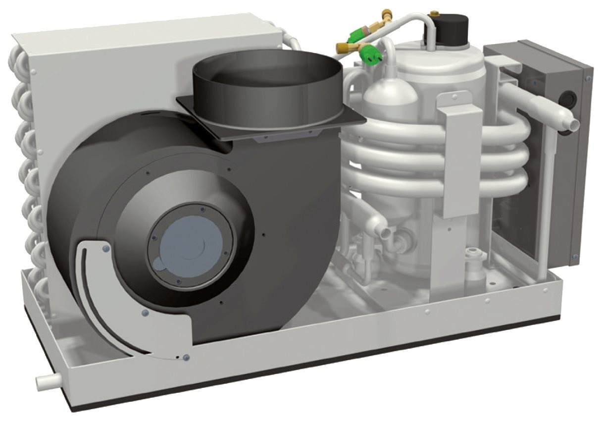 Marine Air Conditioning Model 16000 - Complete Set - met dubbele uitstroomopening *