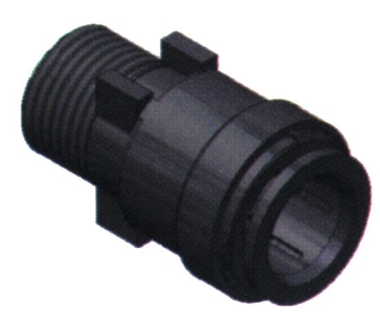 SeaTech Quick-connect verbindingsstuk  Ø15mm x 1/2 NPT  buitendraad