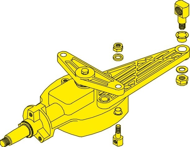 SeaStar Stuurkop 270° Jet boat besturing
