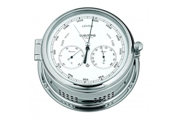 Wempe - Baro/Thermo/Hygrometer Admiral II | Chroom