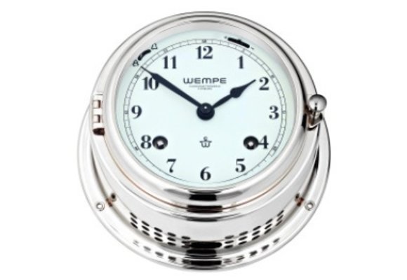 Wempe - Mechanische klok Bremen II Arabisch | Chroom