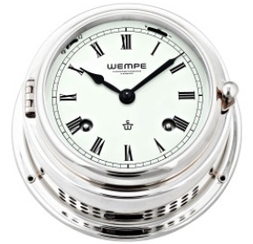 Wempe - Mechanische klok Bremen II Romeins | Chroom