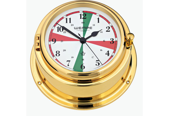 Wempe - Quartzklok Bremen II met Radiostilte | Messing