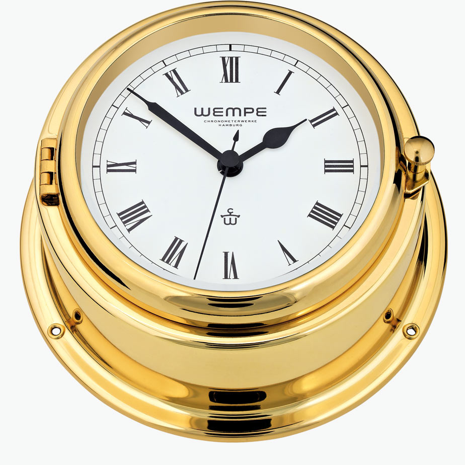 Wempe - Quartzklok Bremen II Romeins | Messing