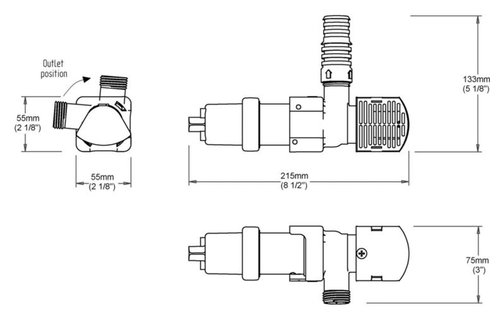 Whale supersub smart 650 - 12volt