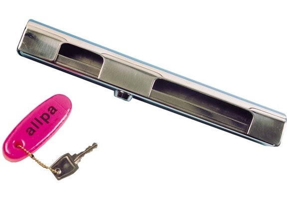 Allpa RVS Buitenboordmotorslot (voor montage over de motorbracket)
