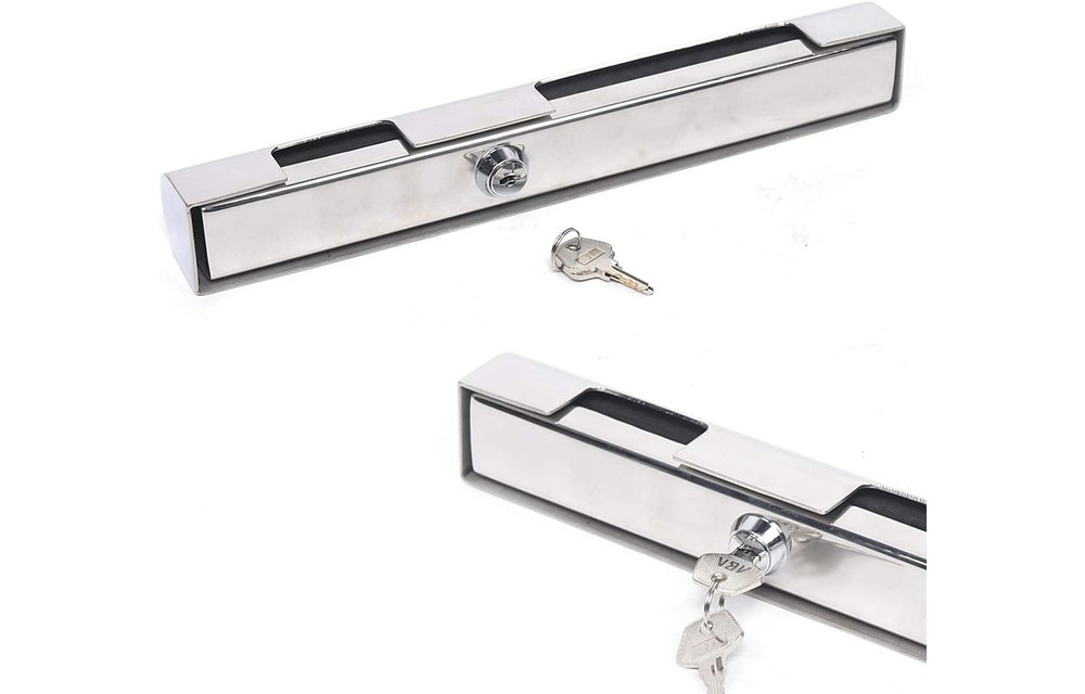 Allpa RVS Buitenboordmotorslot (voor montage over de motorbracket)