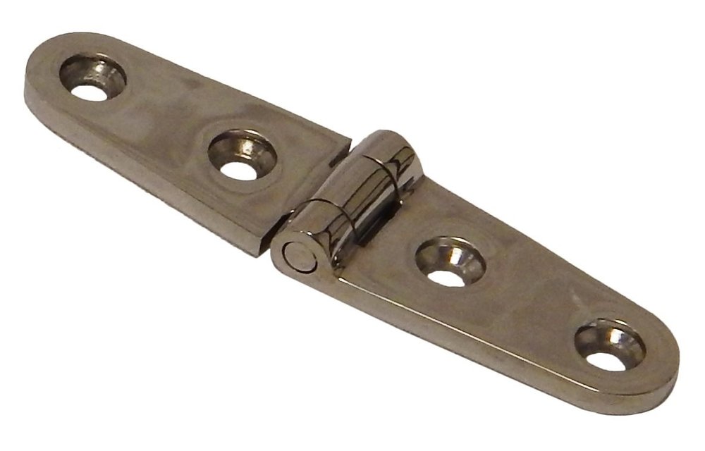 Allpa RVS gegoten scharnier 153x29mm
