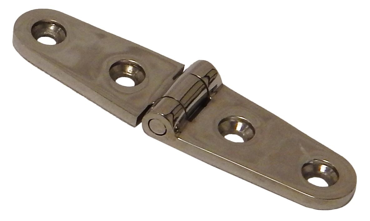 Allpa RVS gegoten scharnier 153x29mm