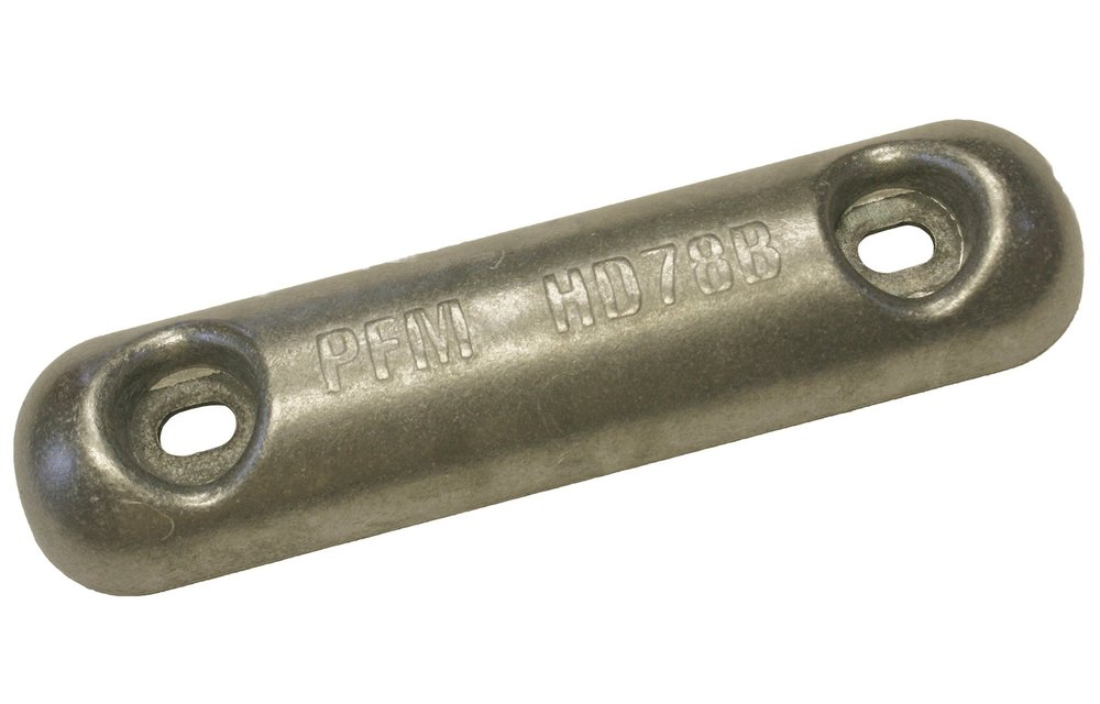 Navalloy Commercial Hull Anode; 1.5Kg Hull Anode