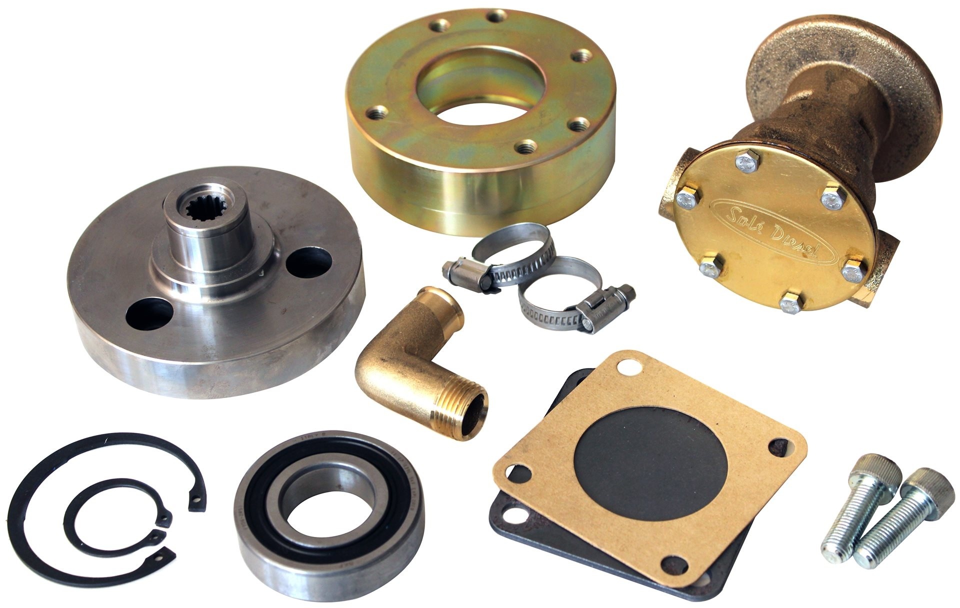 Solé Front Mount Impeller Pump Kit - Factory Fitted - for Solé Mini 17 & 29