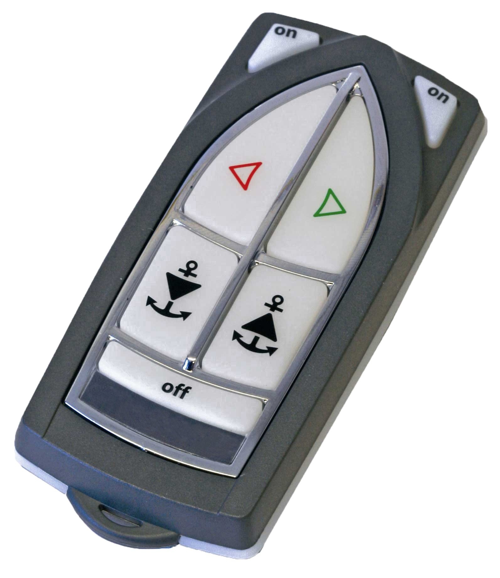 XFORCE Draadloze afst. bediening voor EB/SP 4-knops voor boeg-hekschroef-lier