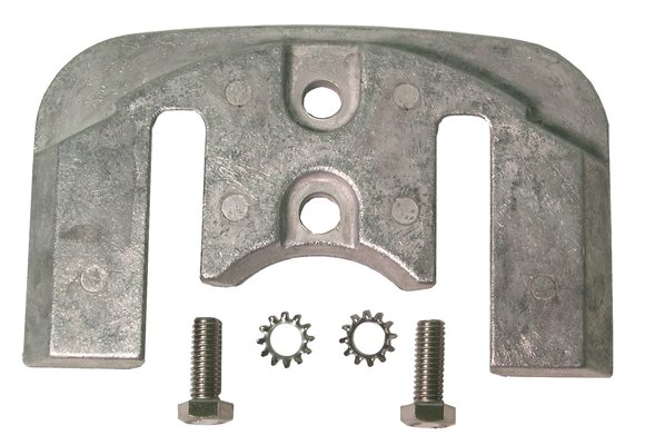 Navalloy Mercury Anode; Bravo Cavitation Plate