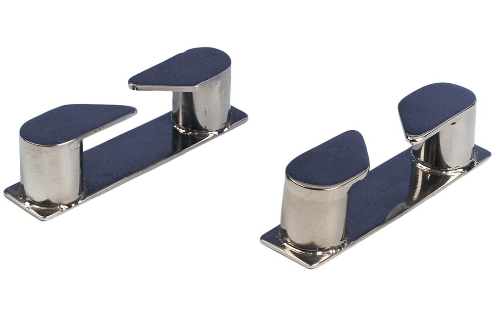 Allpa RVS Verhaalklamp rechts  afm. 115x27x30mm  boegmontage