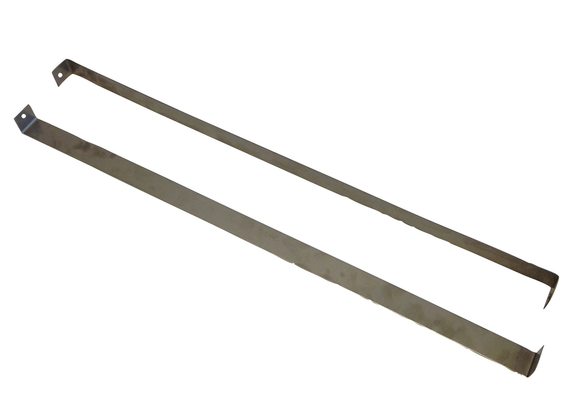 Allpa Paar RVS Montagestrips voor 21-50l tanks (L=710mm)