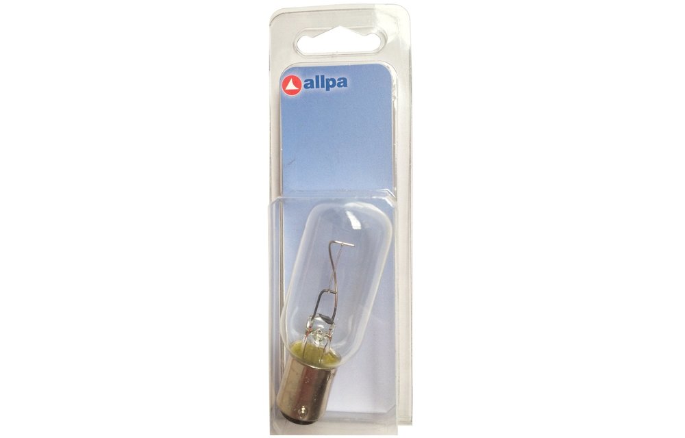 Allpa BAY15D 12V-25W Vervangingslamp voor navigatieverlichting