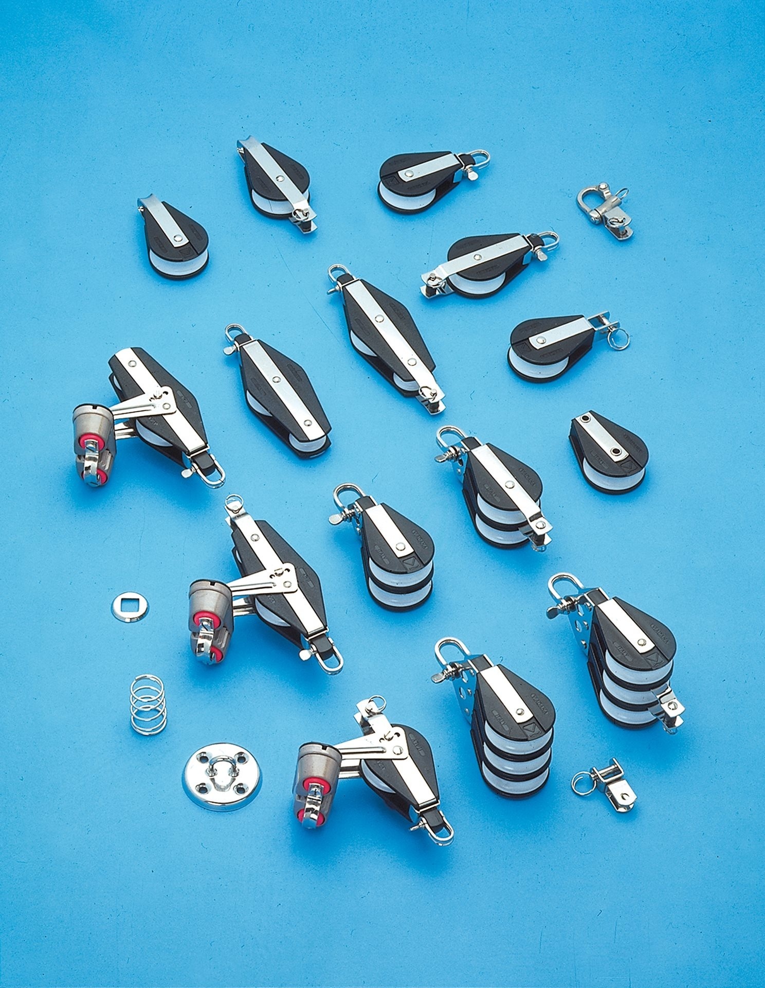 (K) Allpa Kunststof tweeschijfsblok (met hondsvot)