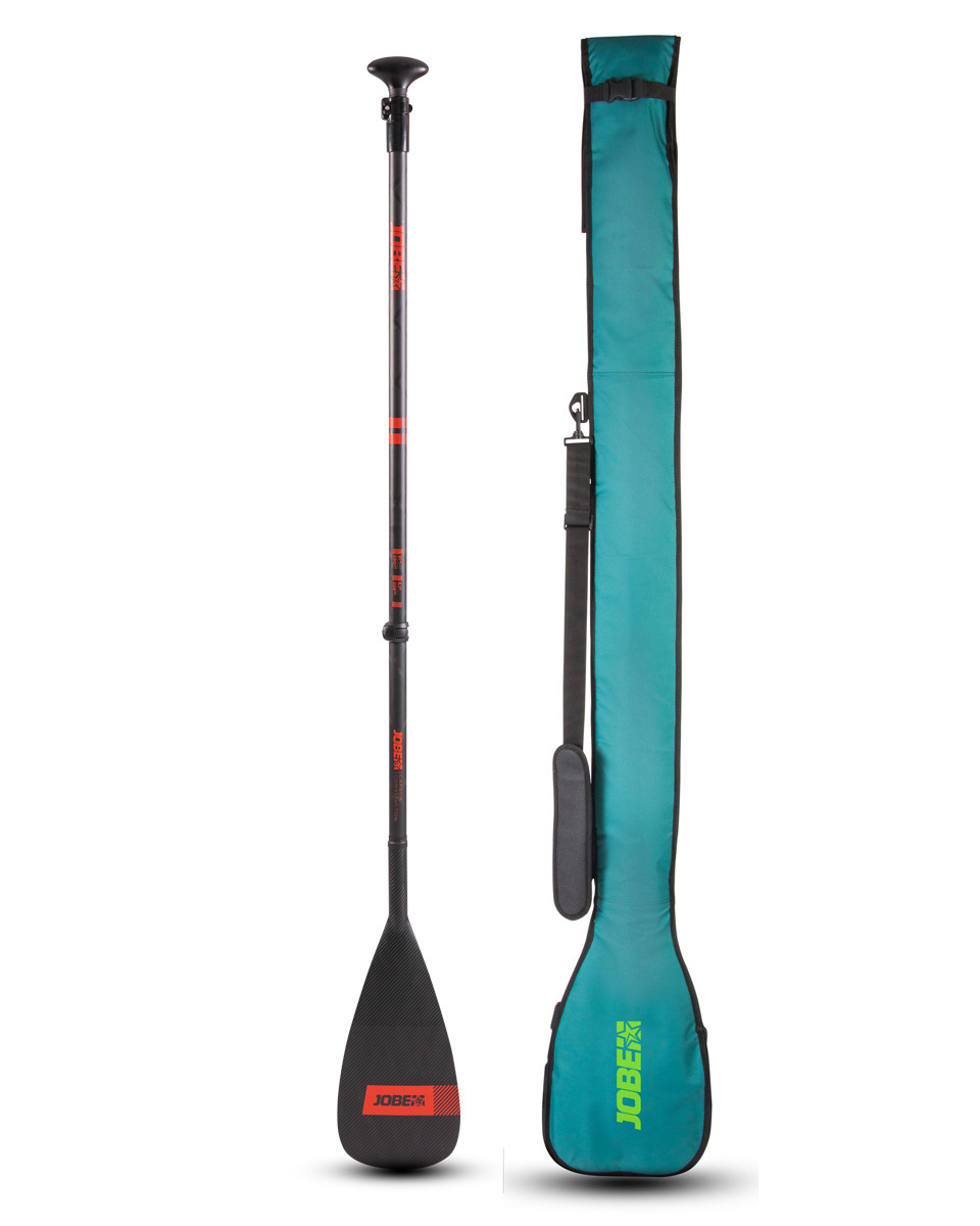 Jobe Carbon Pro SUP Peddel driedelig met peddel tas