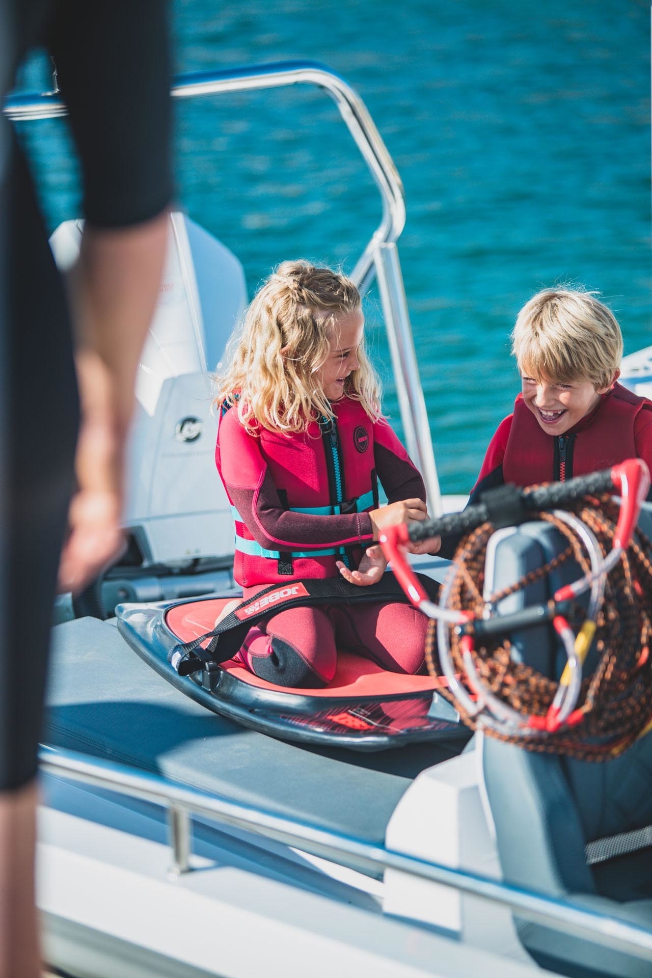 Jobe Boston 3/2mm Wetsuit | Kinderen | Rood