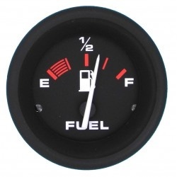 Veethree Amega domed brandstofniveaumeter (SW)