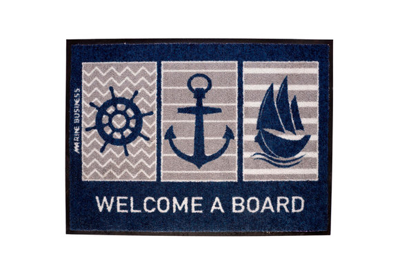 Welcome Deurmat Boat